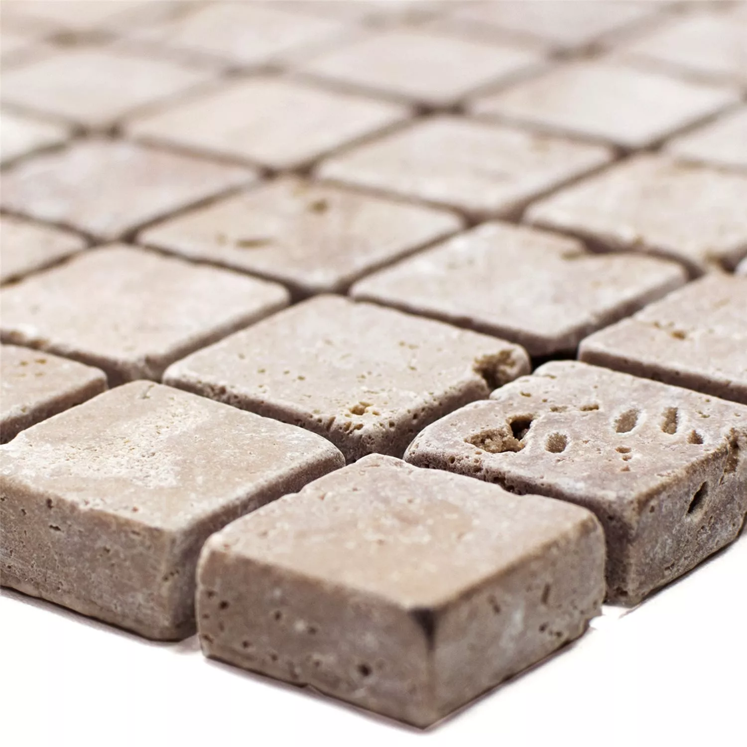 Mosaik Fliser Travertin Patara Noce 23