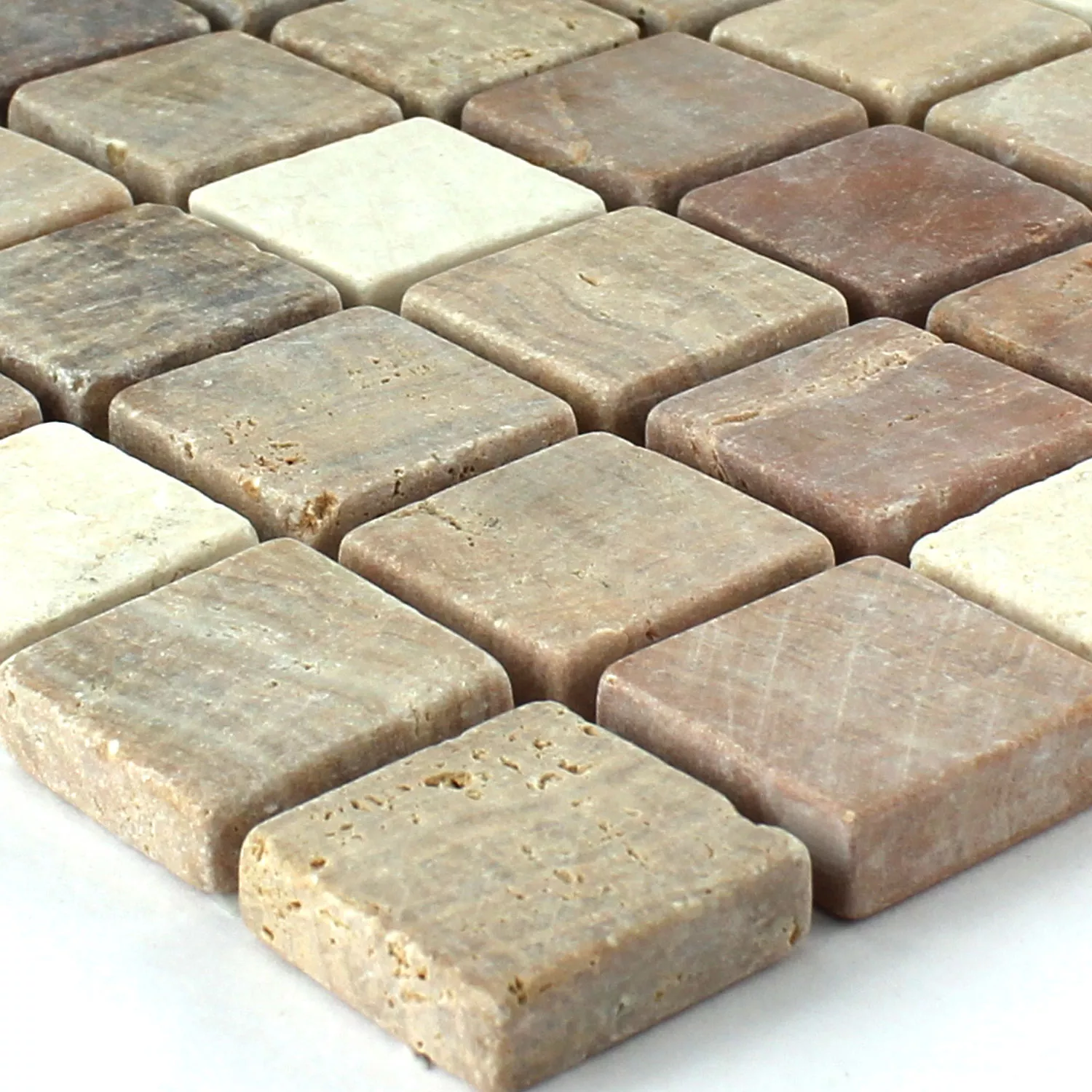Prøve Mosaik Fliser Marmor Cotto Mix 