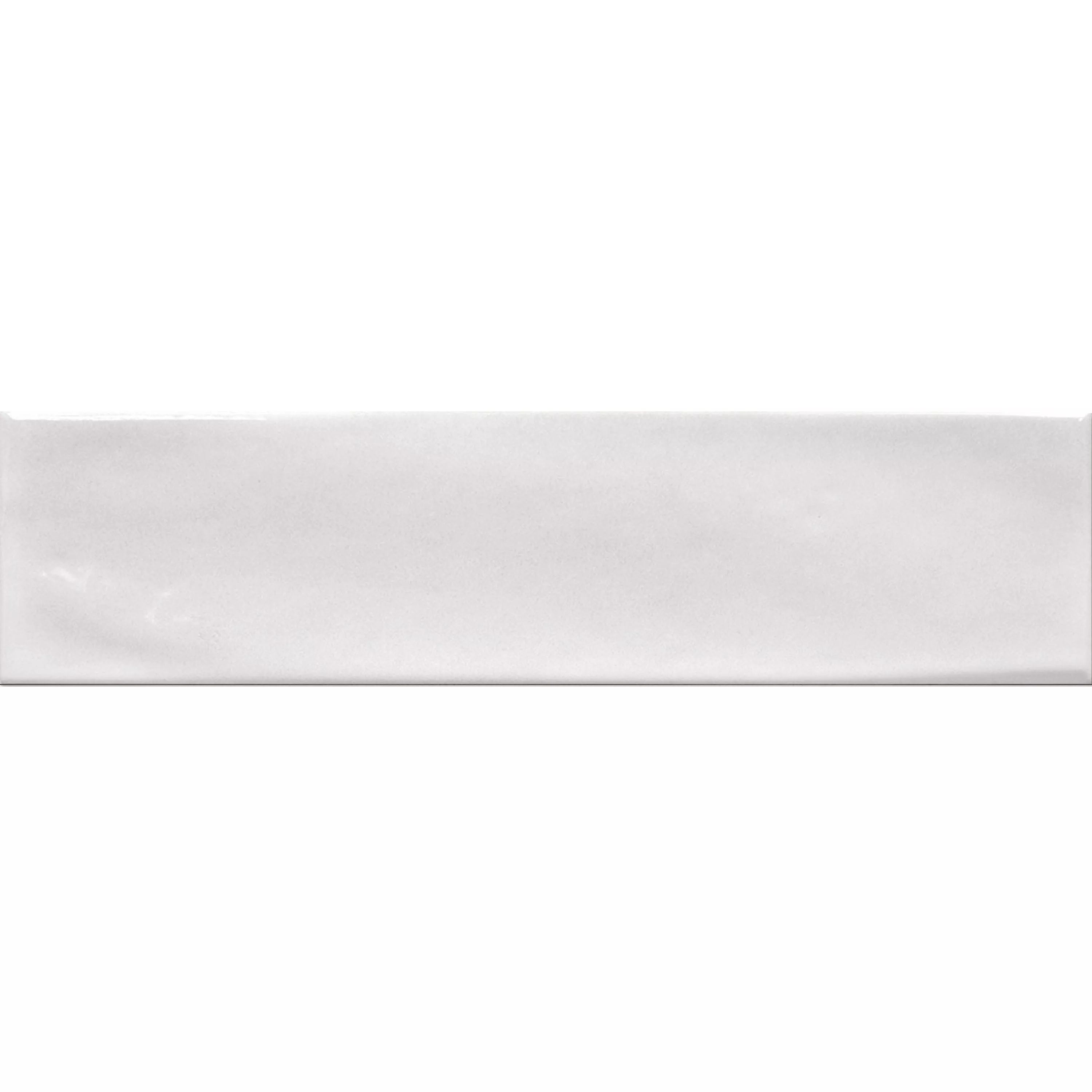 Prøve Vægfliser Conway Bølgepap 7,5x30cm Hvid