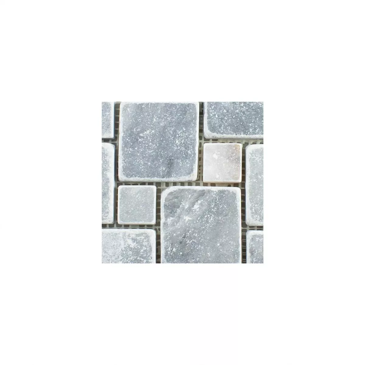 Prøve Natursten Marmor Mosaik Fliser Kilkenny Lysgra
