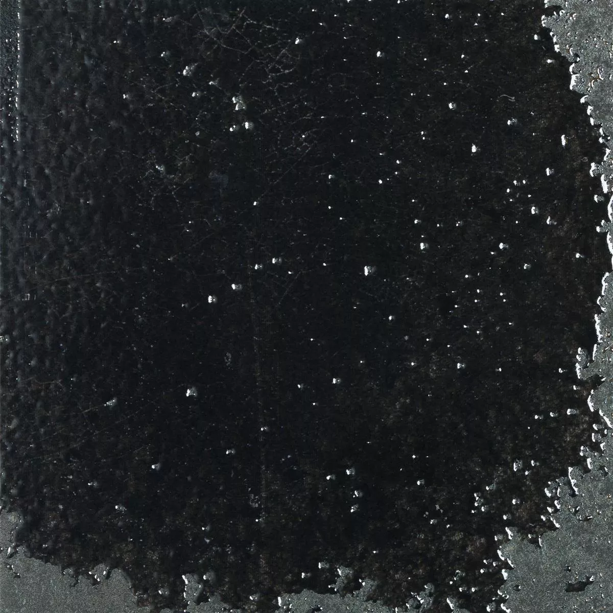 Vægfliser Lara Strålende Bølgepap 15x15cm Sort Vægfliser Lara Strålende Bølgepap 15x15cm Sort