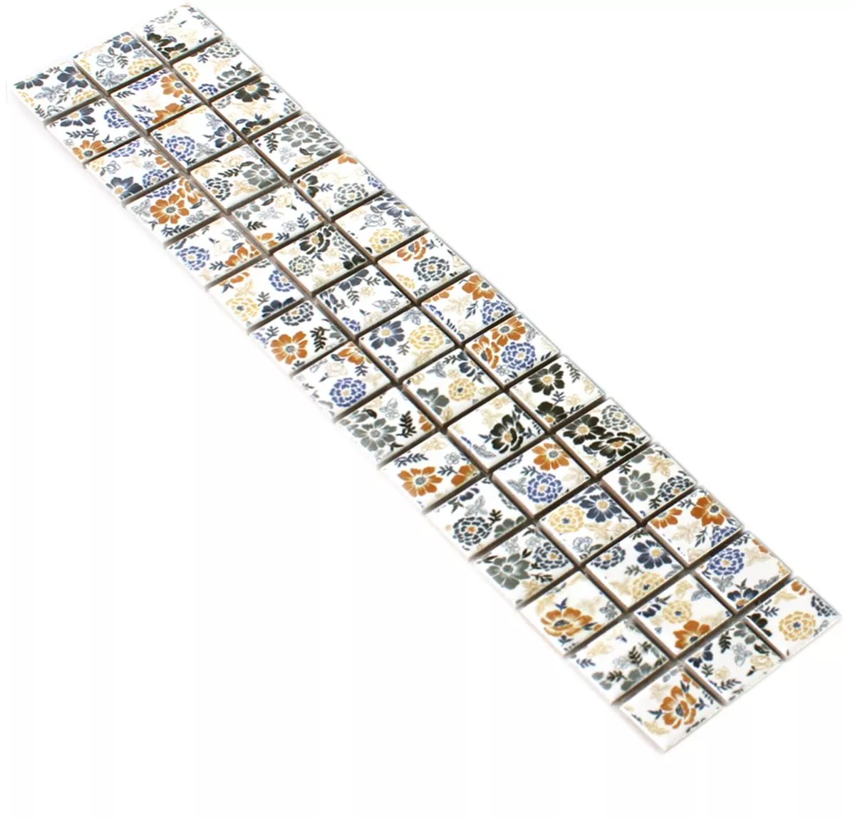 Keramik Fliser Bordure Detroid Hvid Farverige Keramik Fliser Bordure Detroid Hvid Farverige