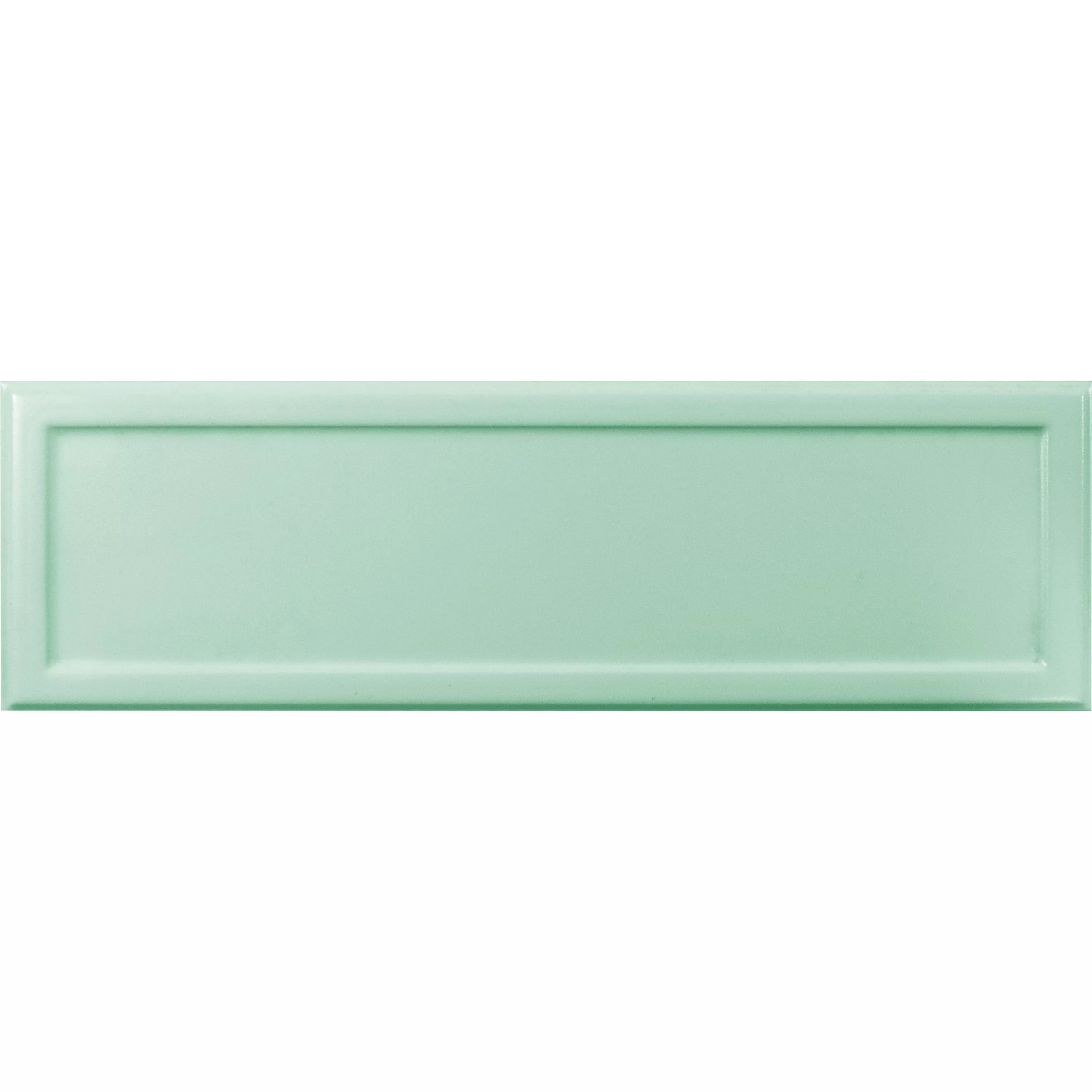 Metro Vægfliser Kennedy 10x30cm Grøn Metro Vægfliser Kennedy 10x30cm Grøn