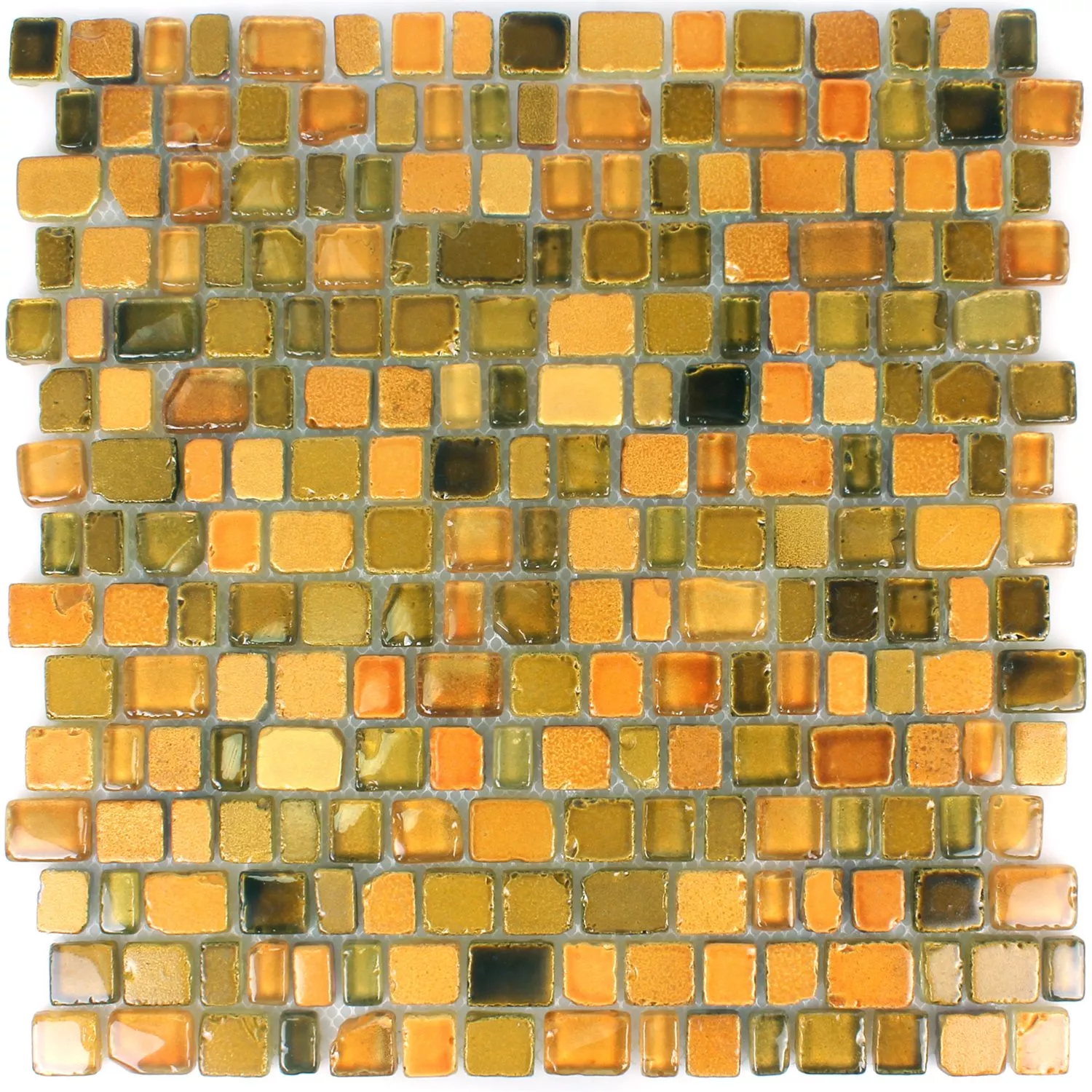 Prøve Mosaik Fliser Glas Roxy Gul