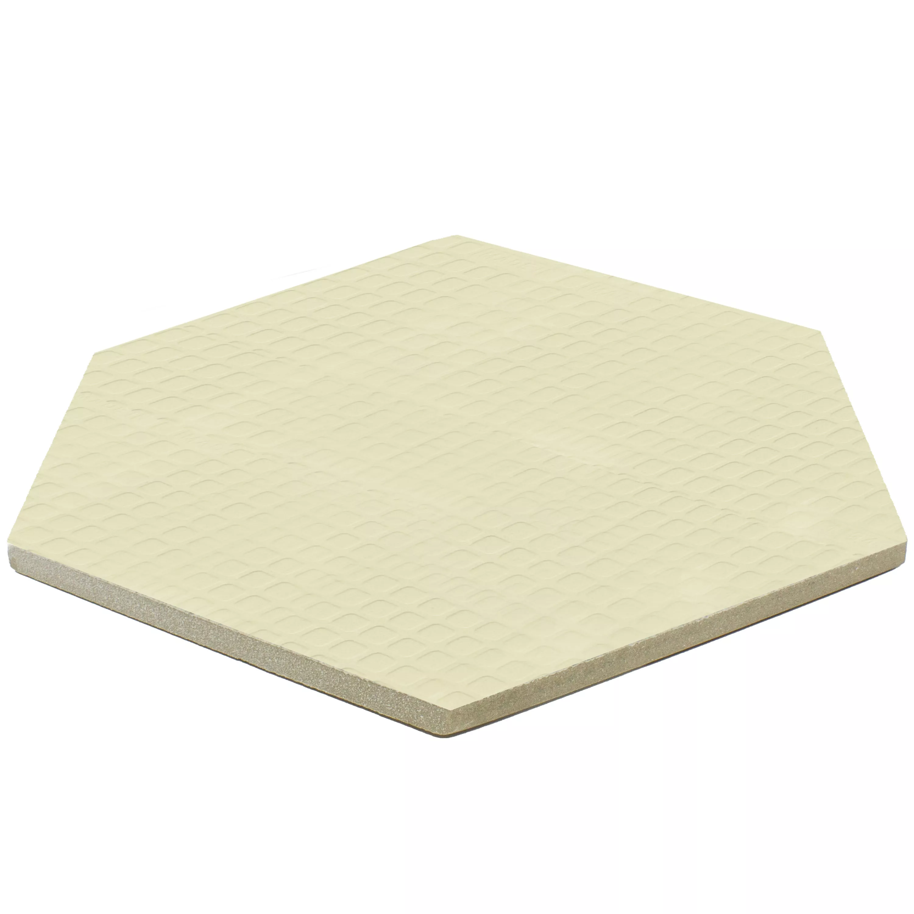 Porcellanato Fliser Millennium Hexagon 3D Optik Lysgra 22,5 x 25,9cm