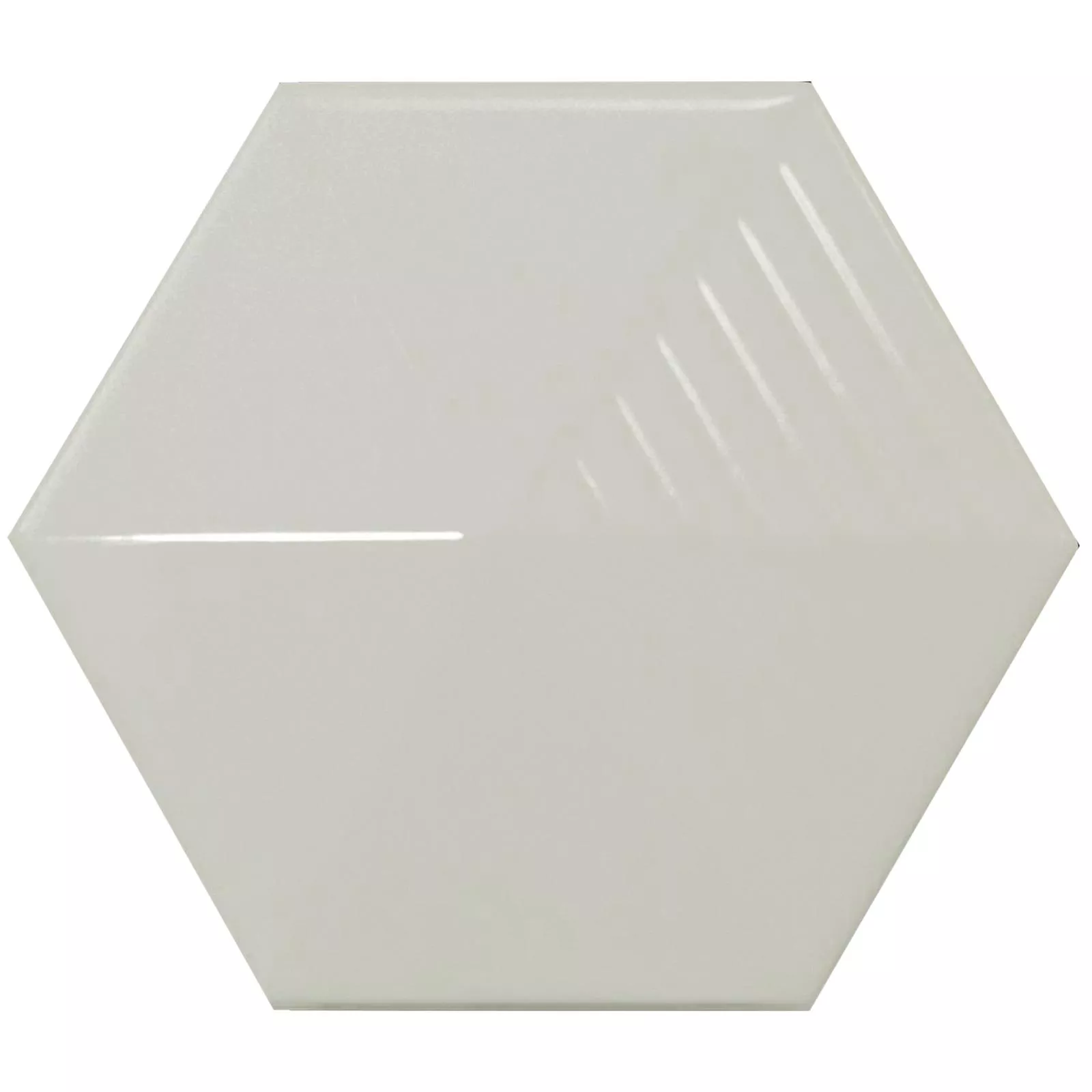 Prøve Vægfliser Rockford 3D Hexagon 12,4x10,7cm Mint
