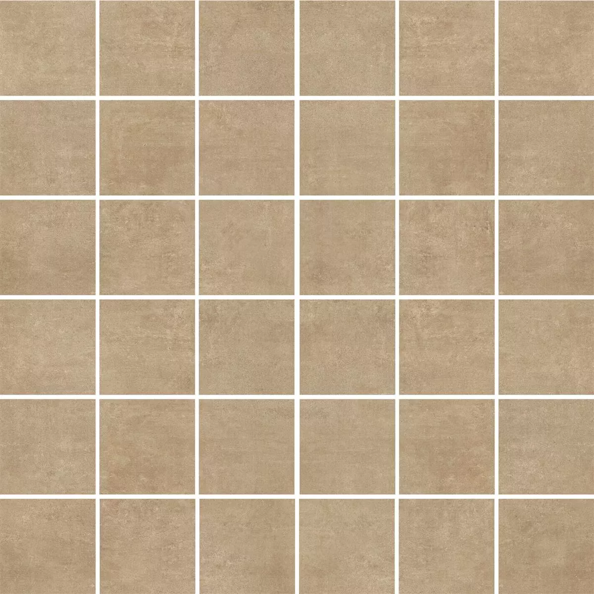 Mosaik Fliser Cairo Taupe Firkant 6mm Mosaik Fliser Cairo Taupe Firkant 6mm