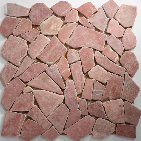 Prøve Marmor Brud Mosaik Rosso Verona