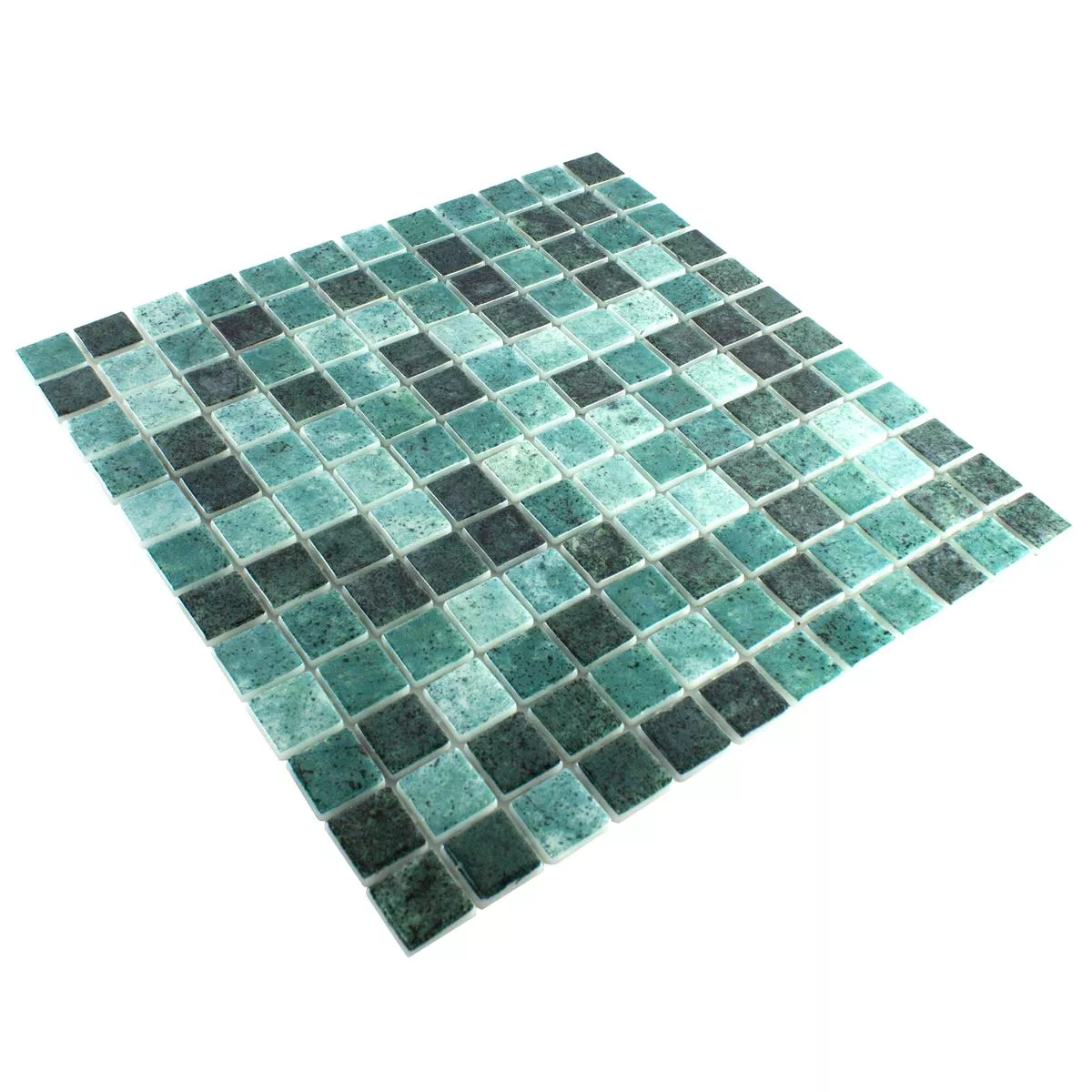 Swimmingpool Mosaik Baltic Grøn 25x25mm