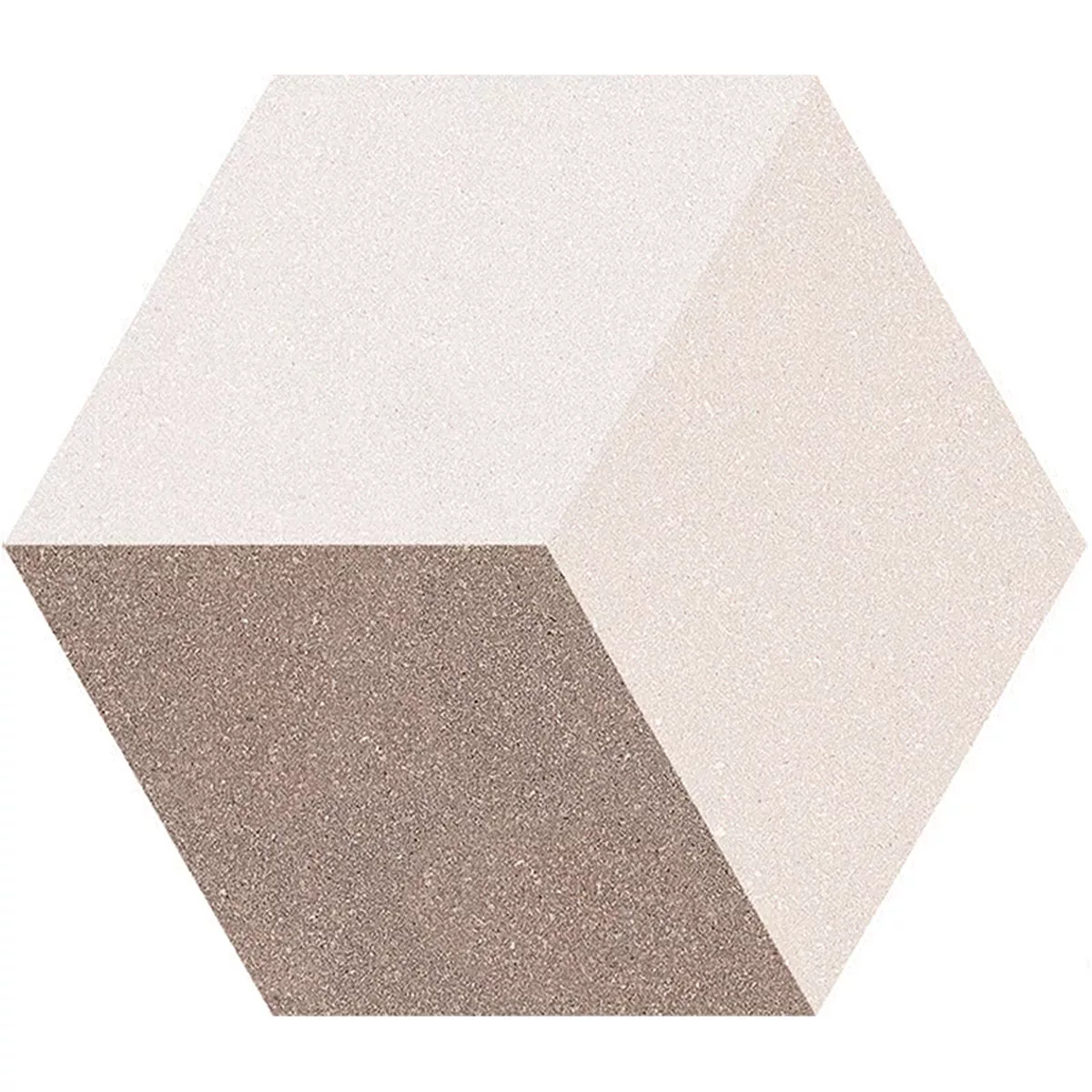 Porcellanato Fliser Novalima Hexagon 3D Terninger Optik Decor 22,5 x 25,9cm Porcellanato Fliser Novalima Hexagon 3D Terninger Optik Decor 22,5 x 25,9cm