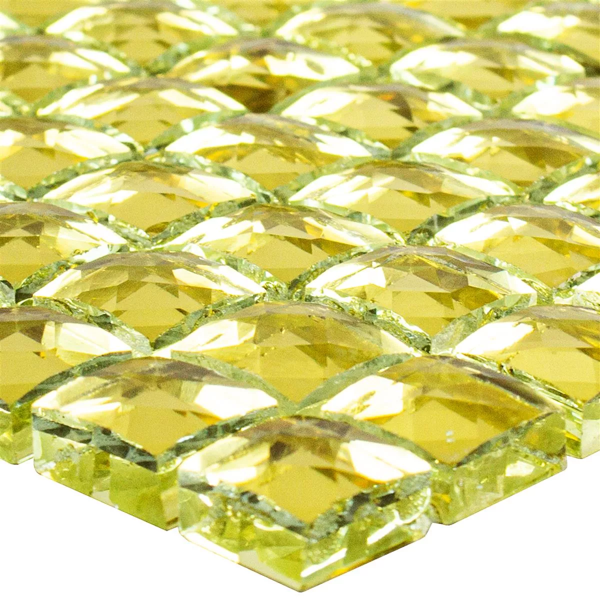 Glas Mosaik Fliser Victoria Guld Firkant 15 Glas Mosaik Fliser Victoria Guld Firkant 15