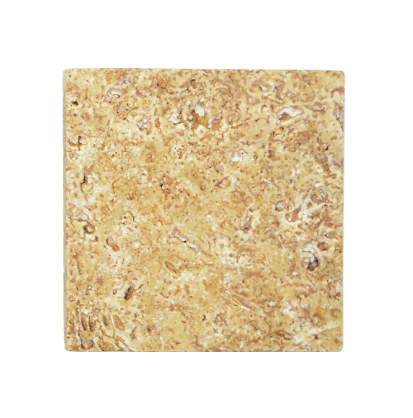Naturstenfliser Travertin Castello Guld 30,5x30,5cm Naturstenfliser Travertin Castello Guld 30,5x30,5cm