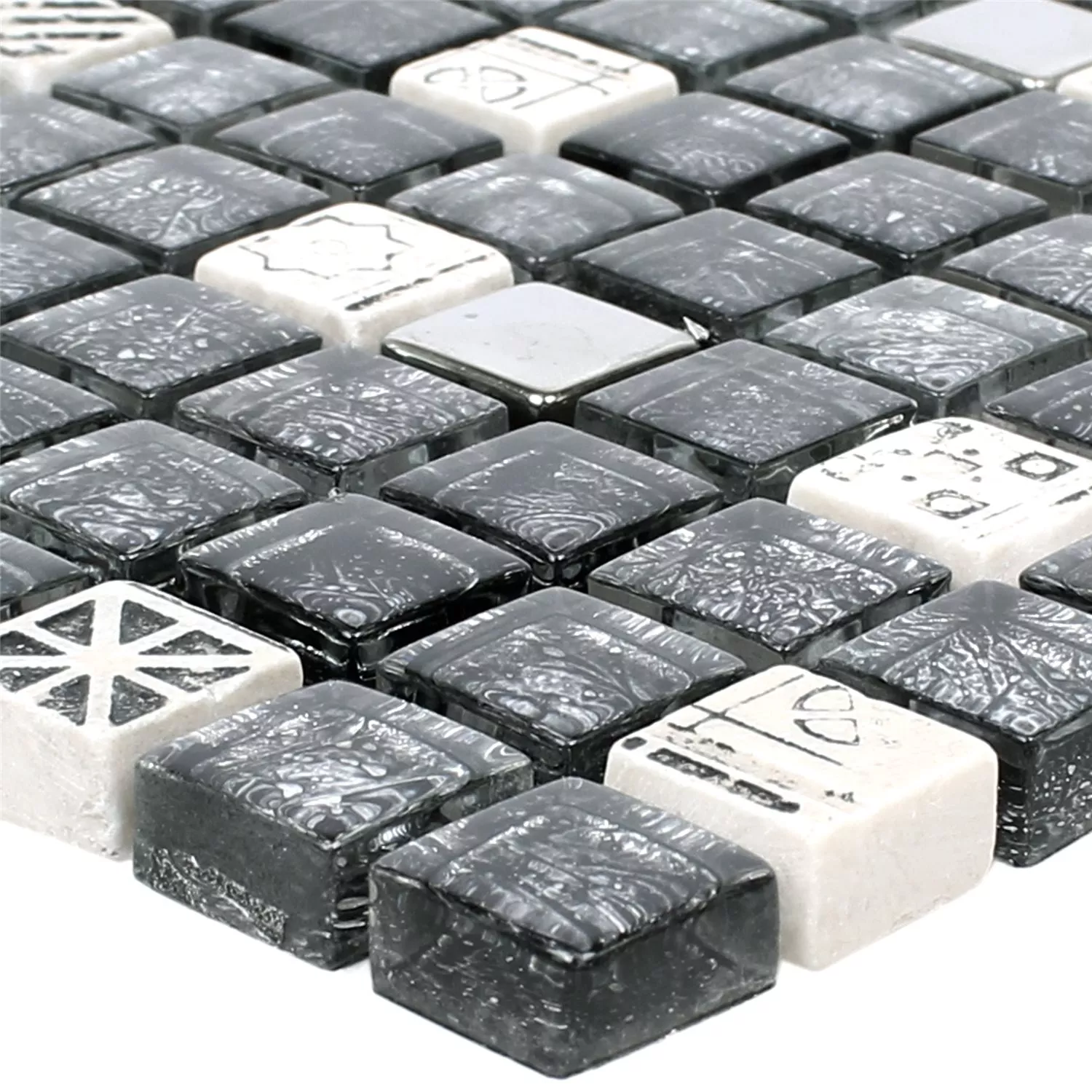 Mosaik Fliser Filippos Glas Natursten Mix Mosaik Fliser Filippos Glas Natursten Mix