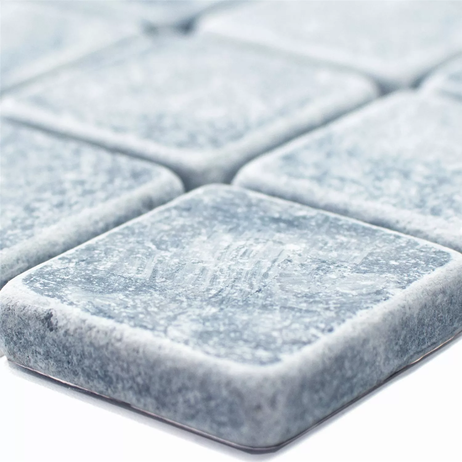 Marmor Mosaik Fliser Bardiglio Sort Gra 48 Marmor Mosaik Fliser Bardiglio Sort Gra 48