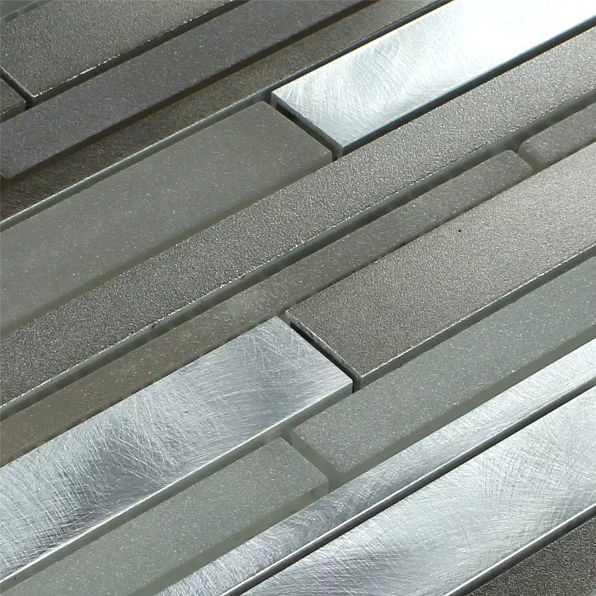 Aluminium Glas Design Mosaik Mudder Stick