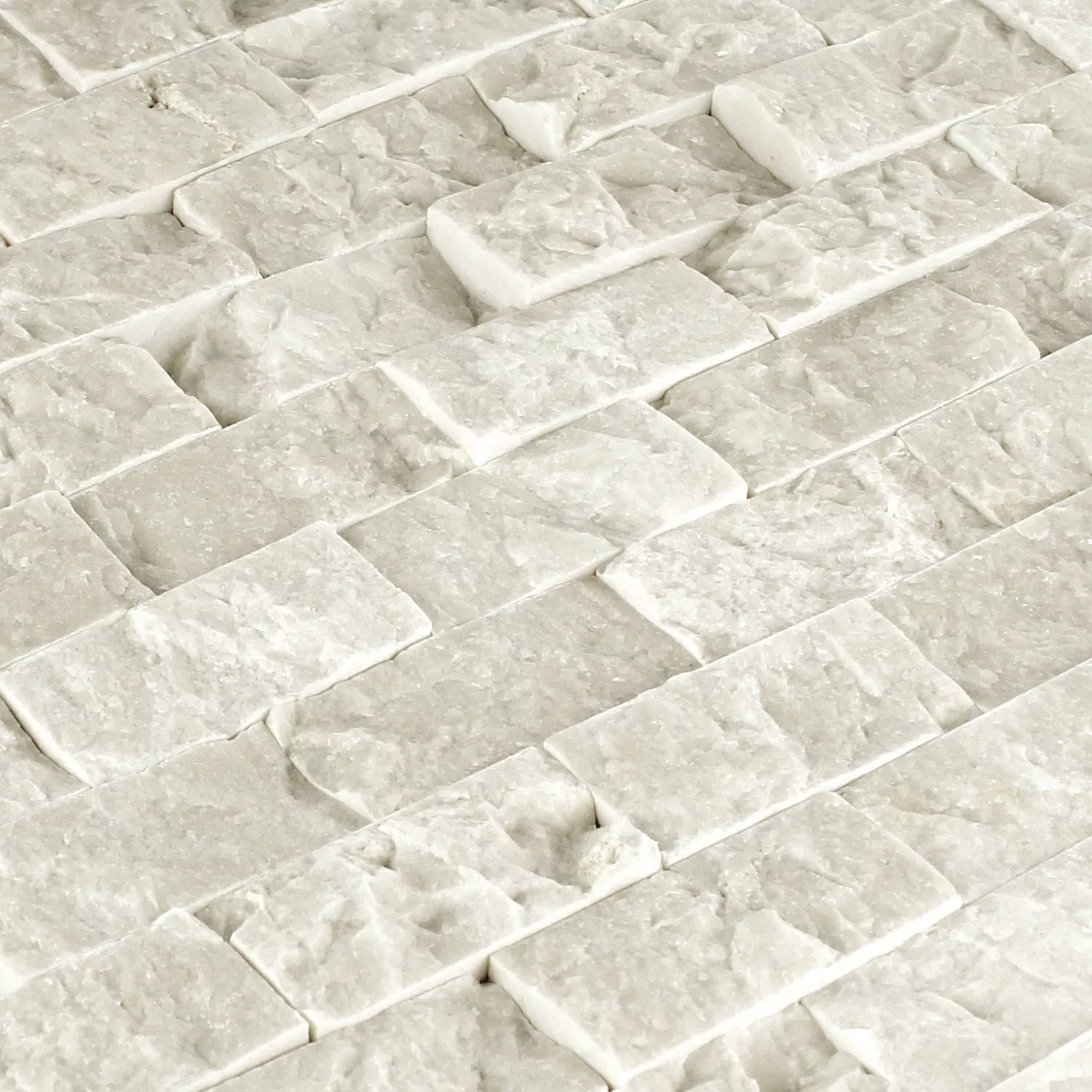 Prøve Mosaik Fliser Natursten Marmor Afyon Beige 3D