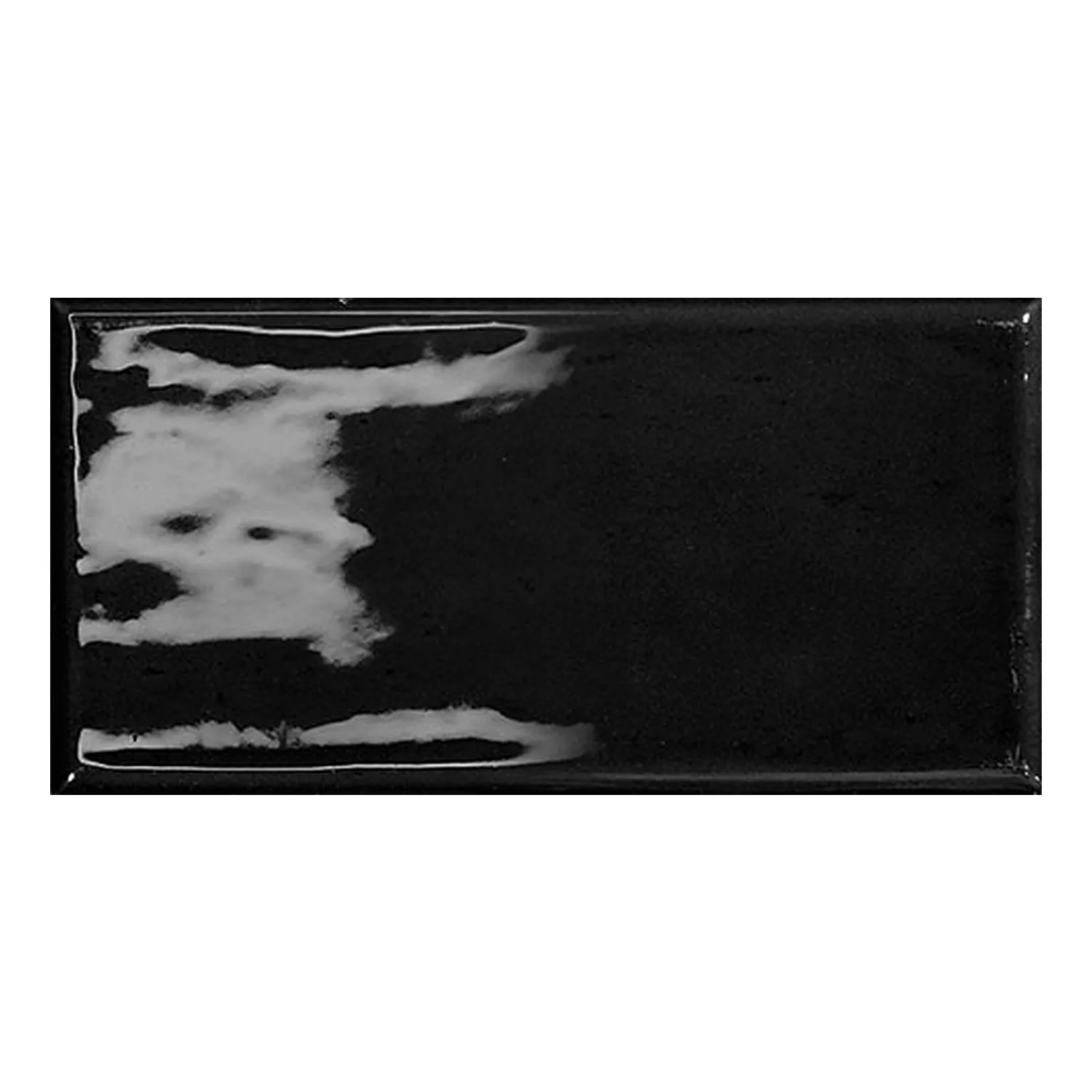 Calissi Sort Strålende Rustik 7,5x15 cm Negro