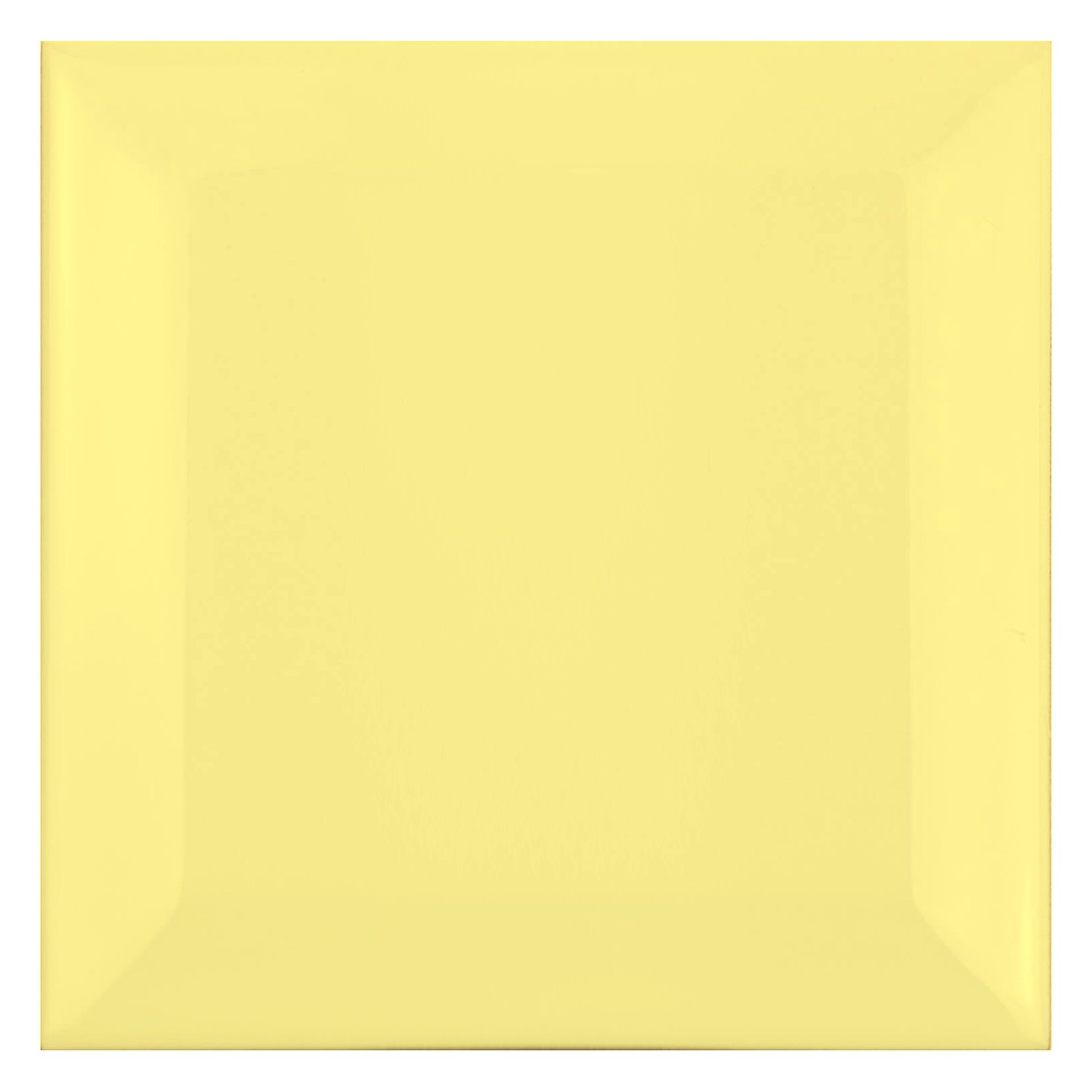 Metro flise Gul Måtte 10x10 cm Med Facet Catarina Amarillo