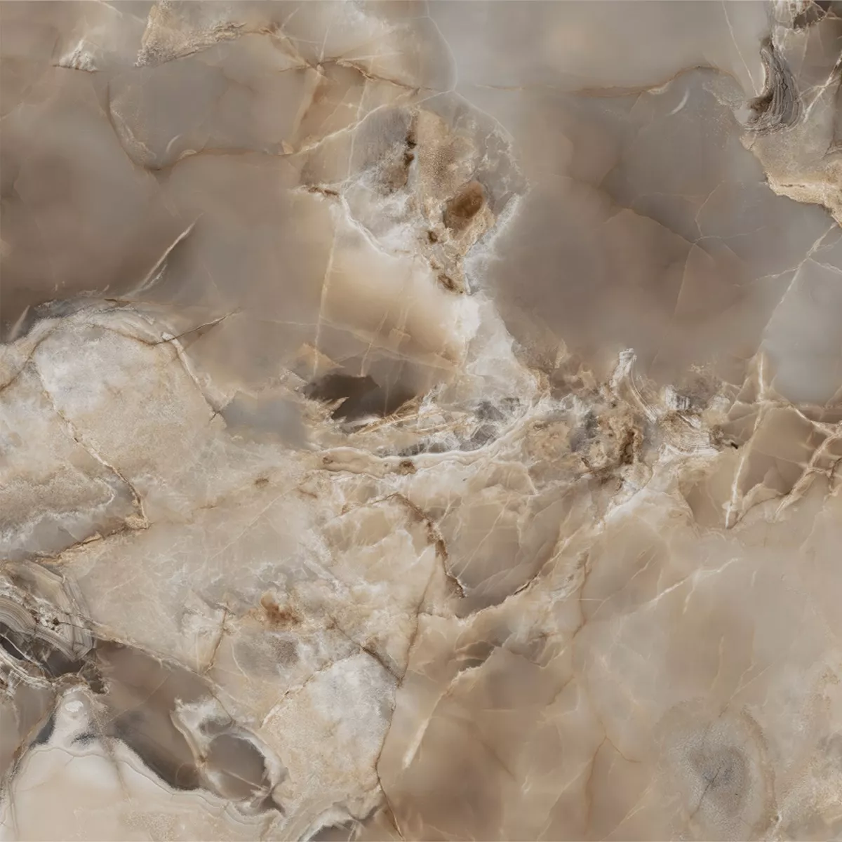 New York Gra Poleret 60x60 cm