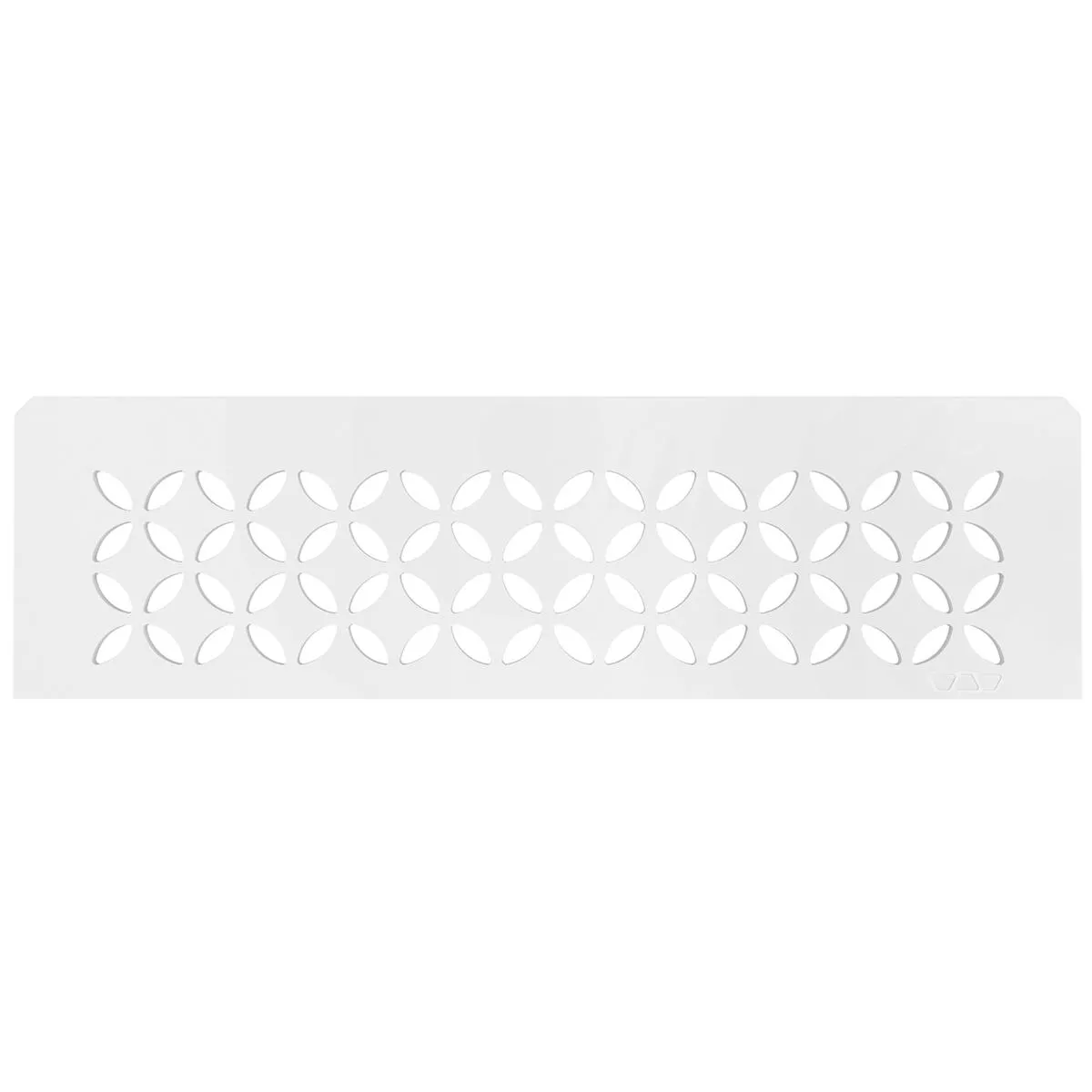 Nischen Wandablage Schlüter Rechteck 30x8,7cm Floral Weiß