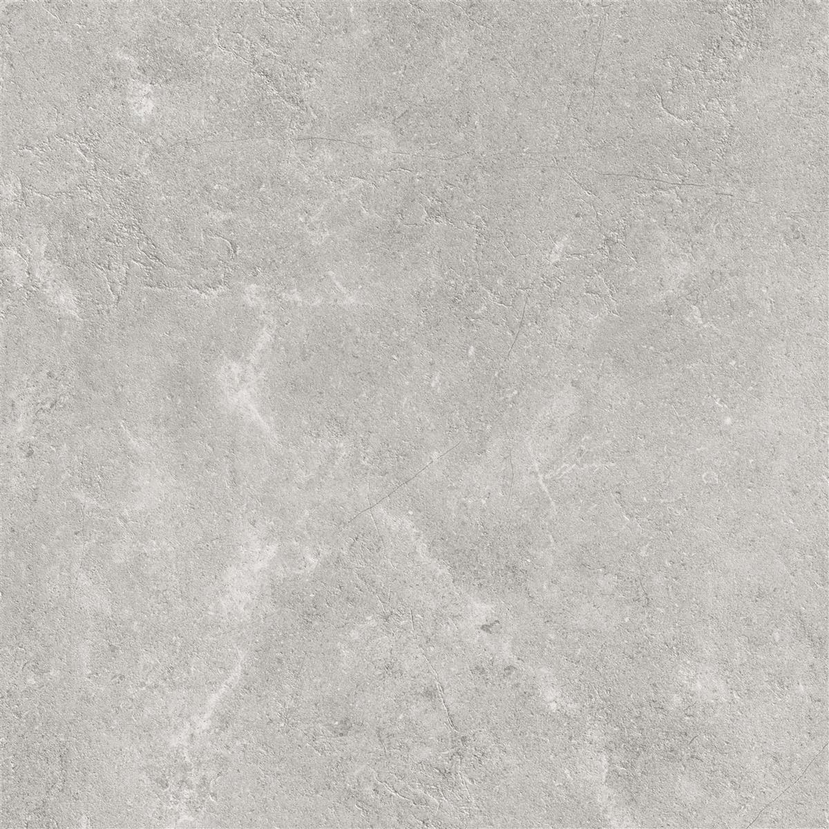 Gulvfliser Bangui Sten Optik 60x60cm Sølv