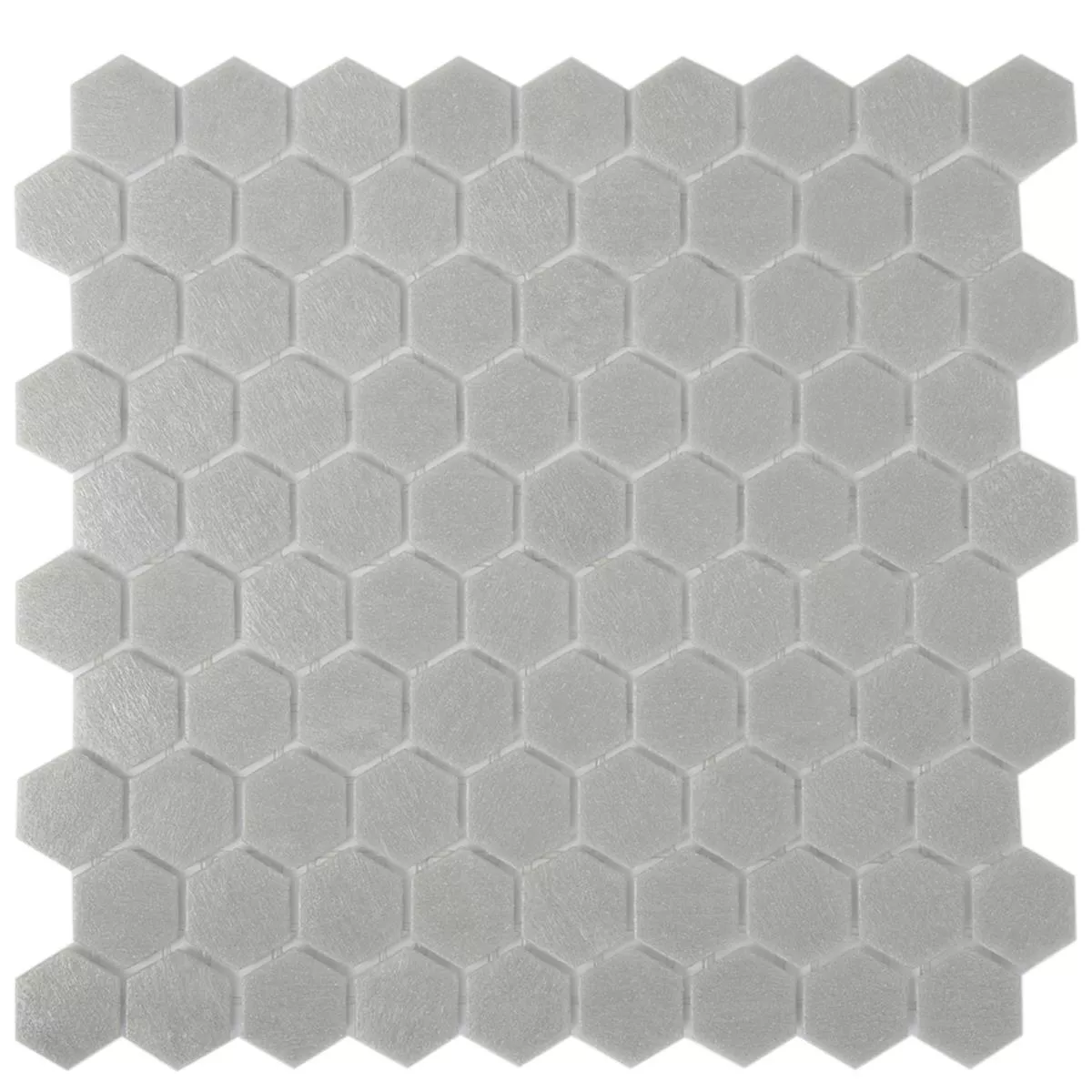 Glasmosaik Fliser Trend-Vi Hexagon 152 Gra
