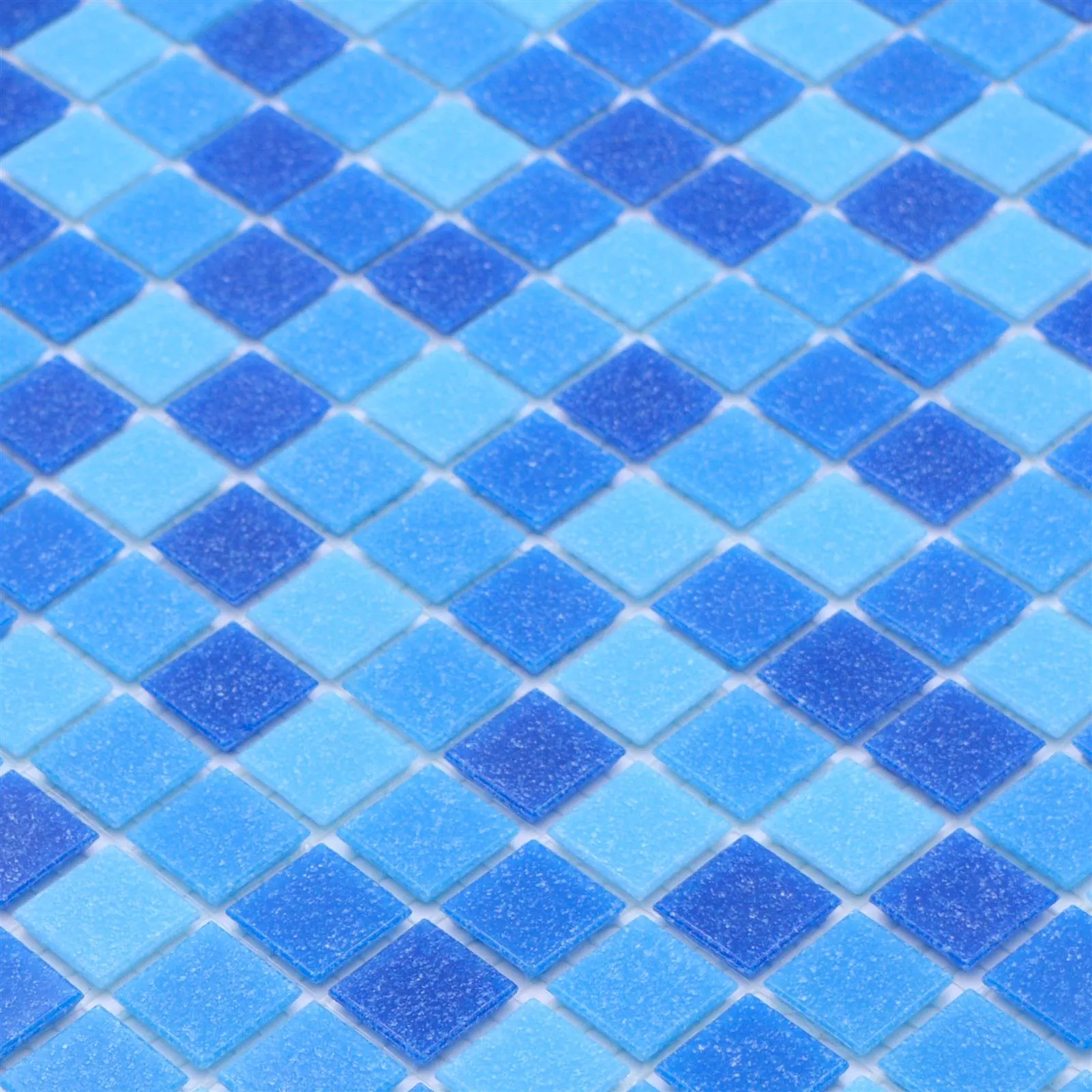 Swimmingpool Mosaik North Sea Blå Lyseblå Mix