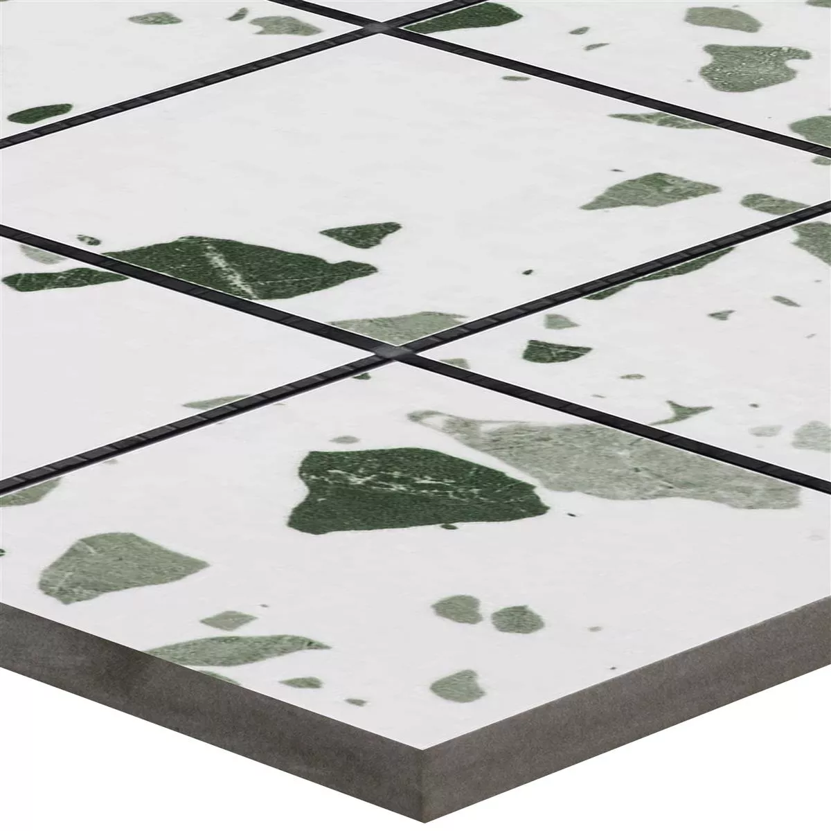 Keramikmosaik Fliser Liberty Grøn 73x73mm Keramikmosaik Fliser Liberty Grøn 73x73mm