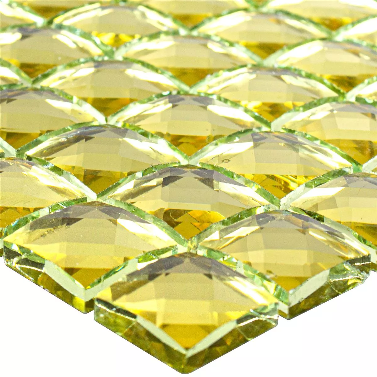 Glas Mosaik Fliser Victoria Guld Firkant 23 Glas Mosaik Fliser Victoria Guld Firkant 23