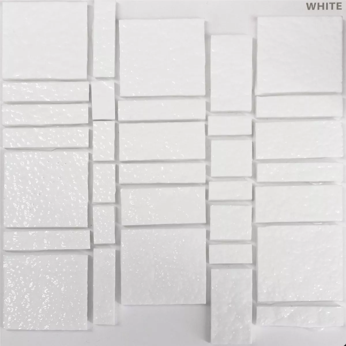 Glas Fliser Trend Mosaik Liberty White