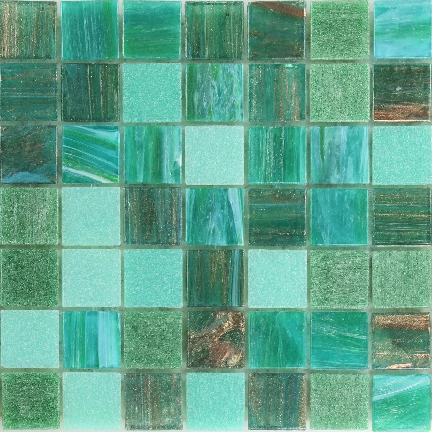 Trend-Vi Mosaik Fliser Glas Foliage