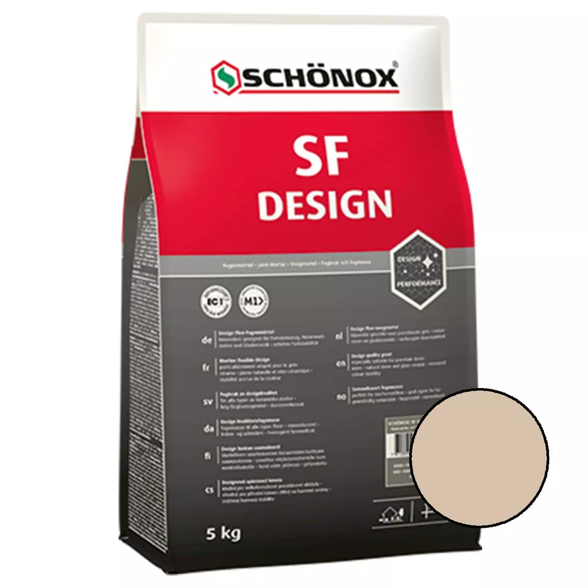 Fugemasse Schönox SF Design Jura Beige 5 kg