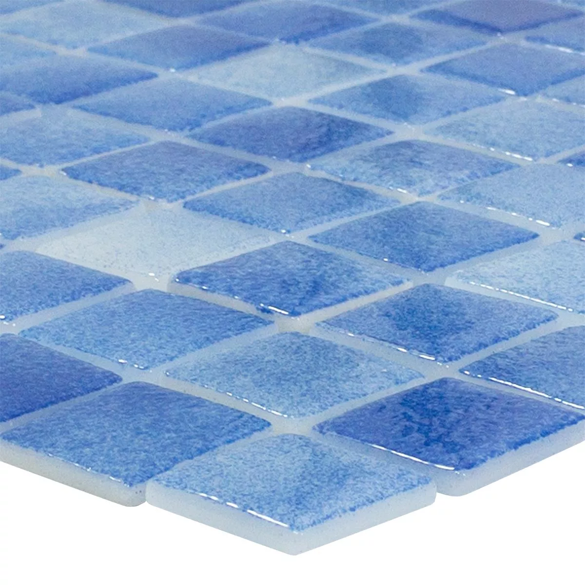 Glas Swimmingpool Mosaik Lagoona Blå Glas Swimmingpool Mosaik Lagoona Blå