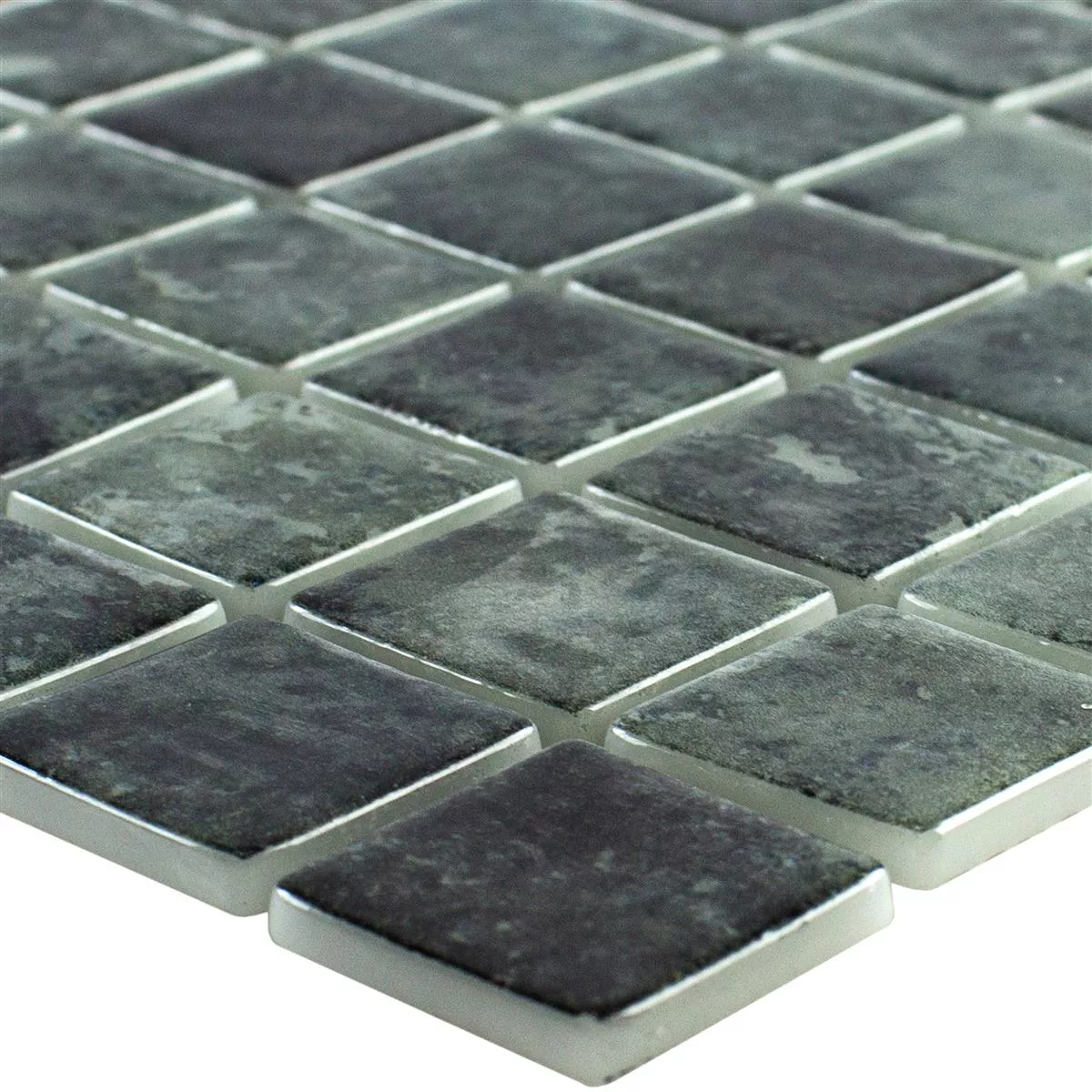 Swimmingpool Mosaik Baltic Sort 25x25mm Swimmingpool Mosaik Baltic Sort 25x25mm