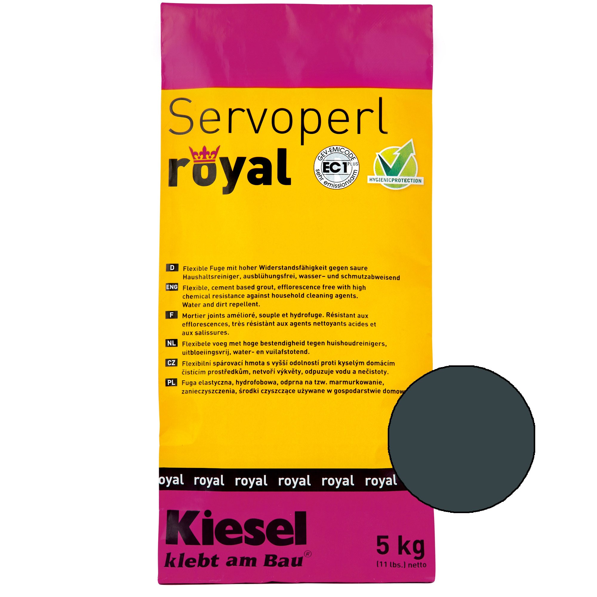 Kiesel Servoperl Royal - Fleksibel, Vand- Og Snavsafvisende Samling (5 Kg Desert Sand)
