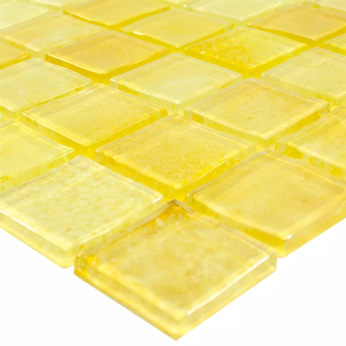 Glasmosaik Argos Gul 23x23x4 mm
