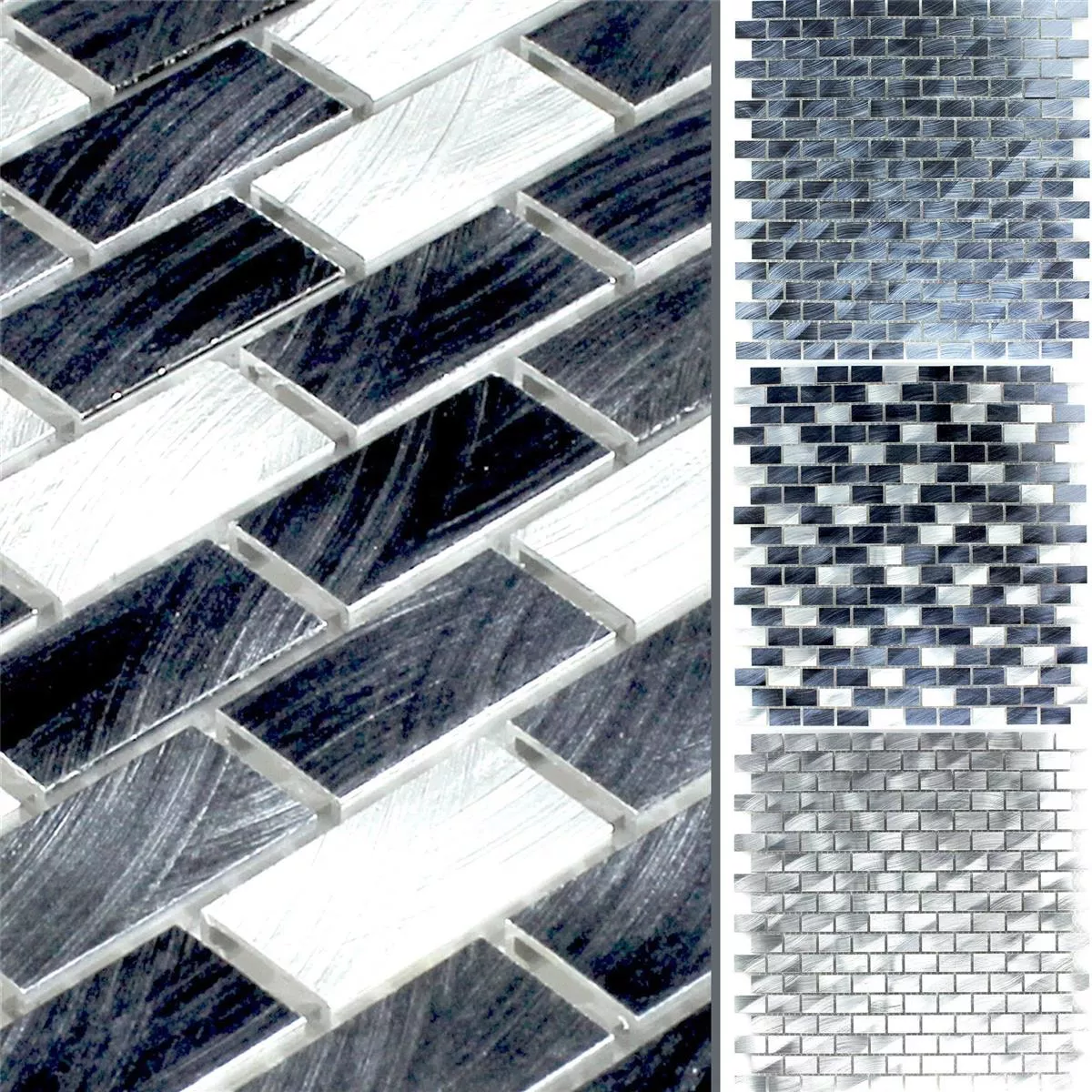 Mosaik Fliser Aluminium Charmant