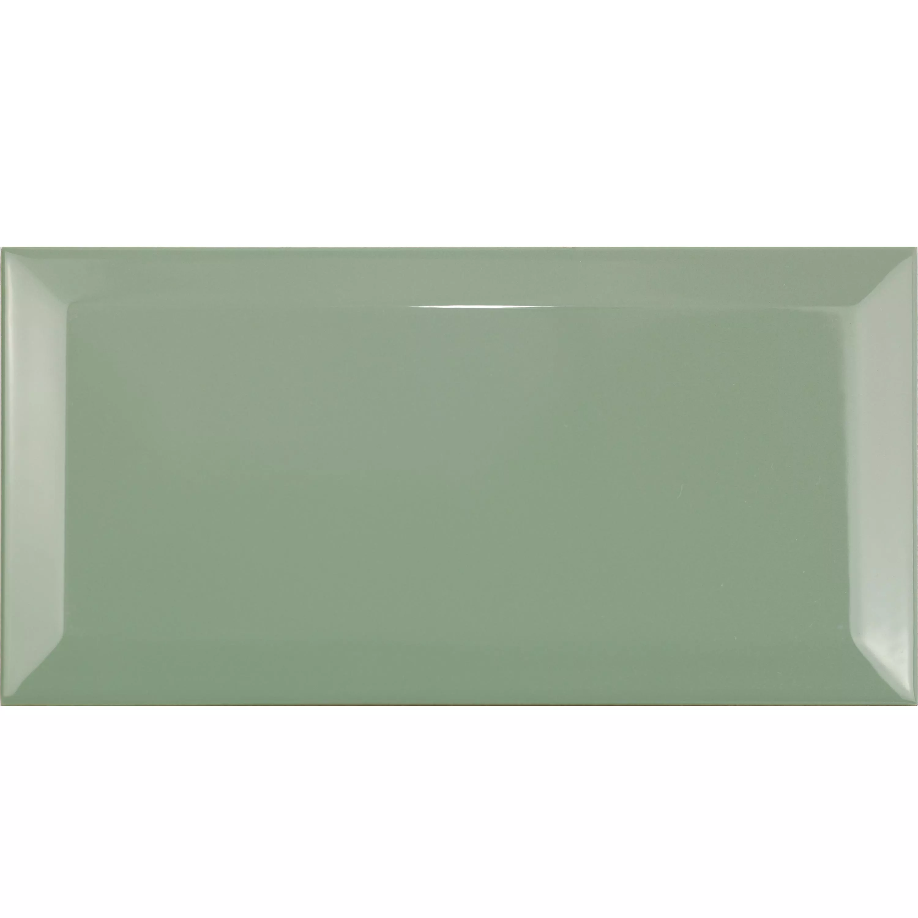 Metro Vægfliser Brussel Med Facet 10x20x0,7cm Duck Egg Metro Vægfliser Brussel Med Facet 10x20x0,7cm Duck Egg