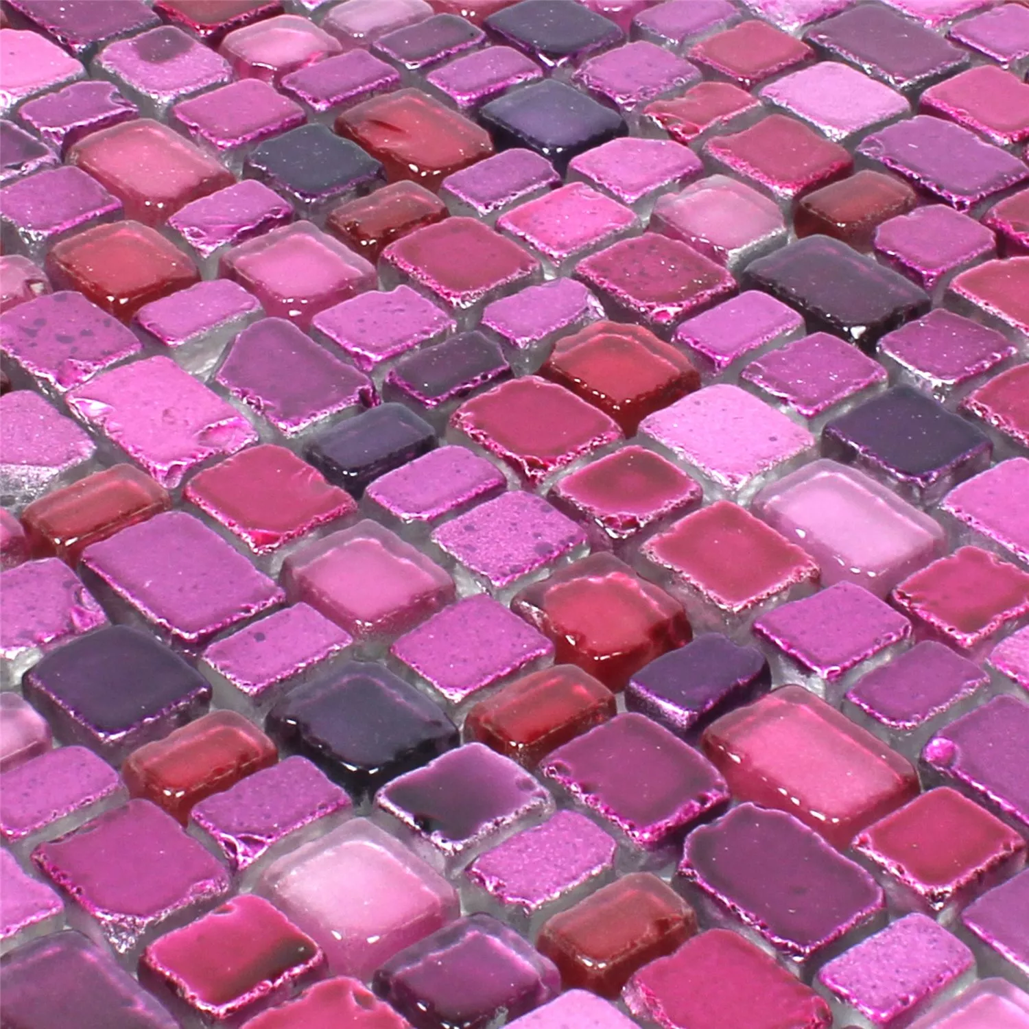 Mosaik Fliser Glas Roxy Violett