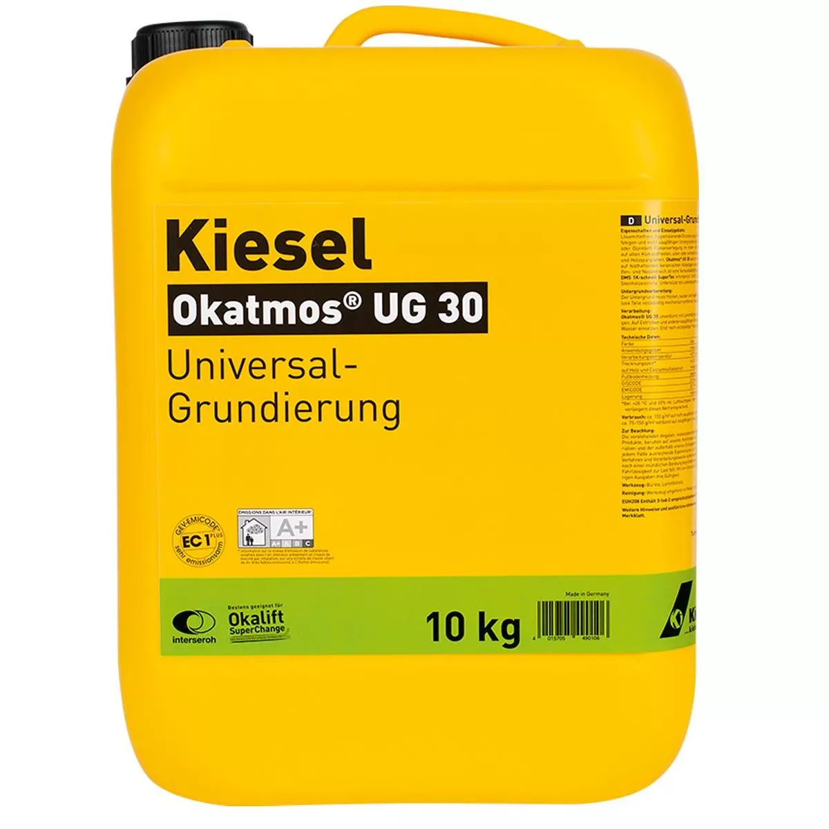Universal primer Kiesel Okatmos UG 30 Blå 10 kg Universal primer Kiesel Okatmos UG 30 Blå 10 kg