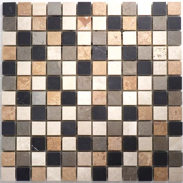 Mosaik Fliser Marmor 23x23x8mm Athen