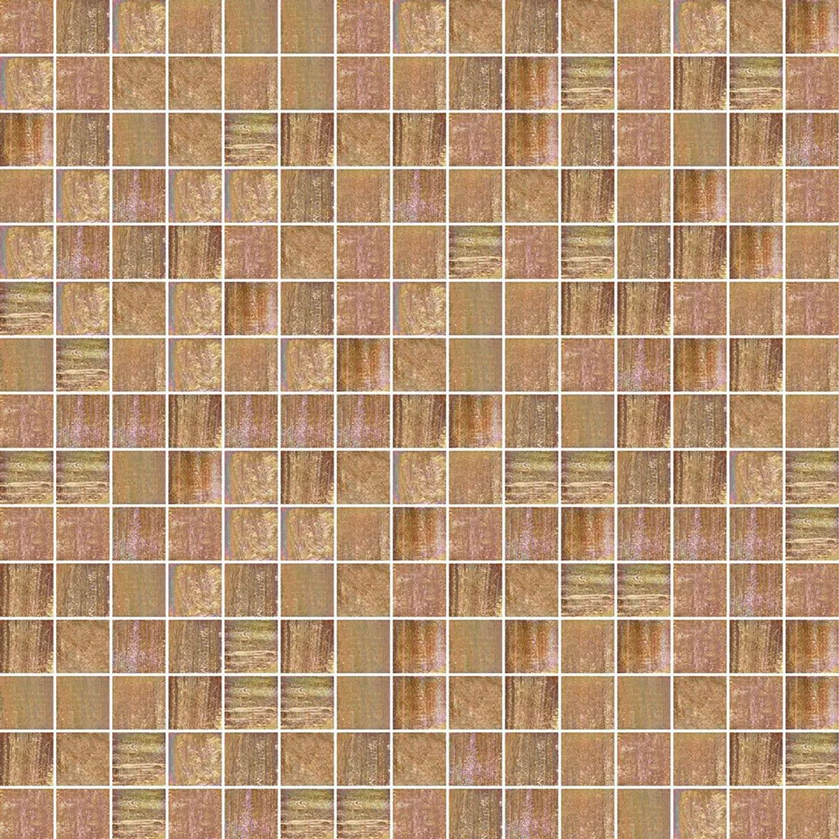 Glasmosaik Fliser Trend-Vi 822 Shining 20x20 mm