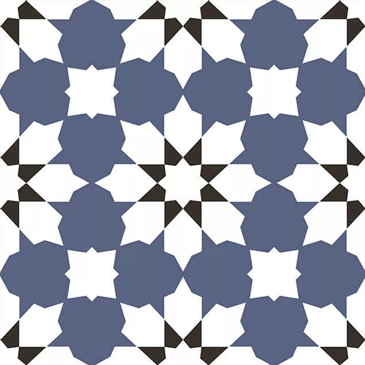 Porcellanato Fliser Samarkand Blå 22,5x22,5cm Porcellanato Fliser Samarkand Blå 22,5x22,5cm