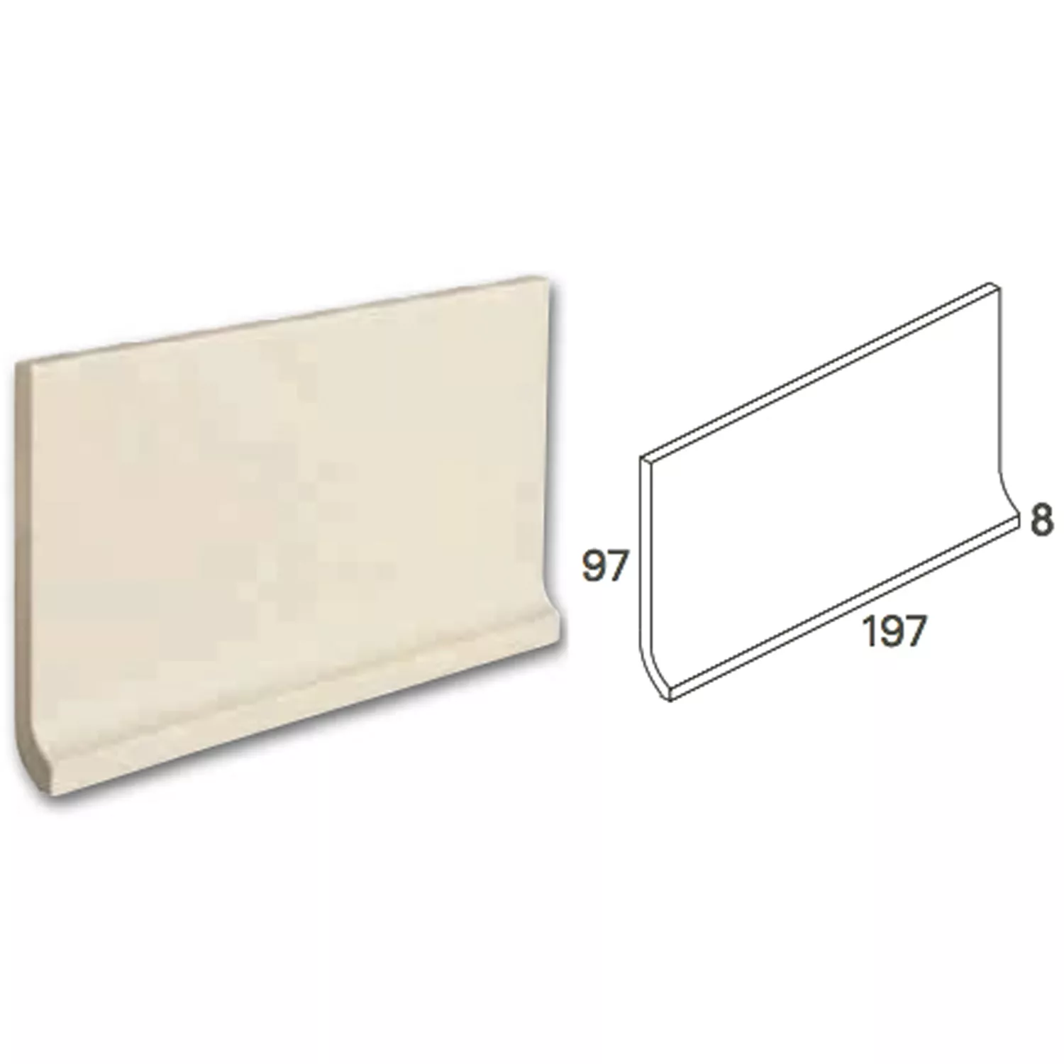 Cove Bund Finkornet Fliser Gra 20x10cm Cove Bund Finkornet Fliser Gra 20x10cm