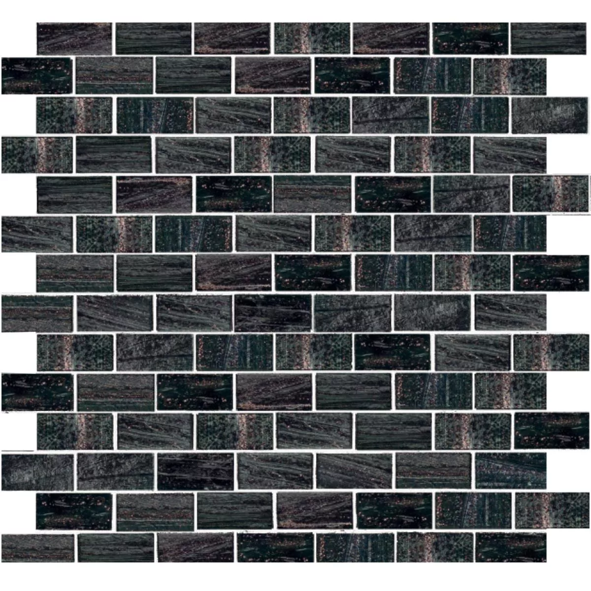 Glasmosaik Fliser Trend-Vi Rectangular 260