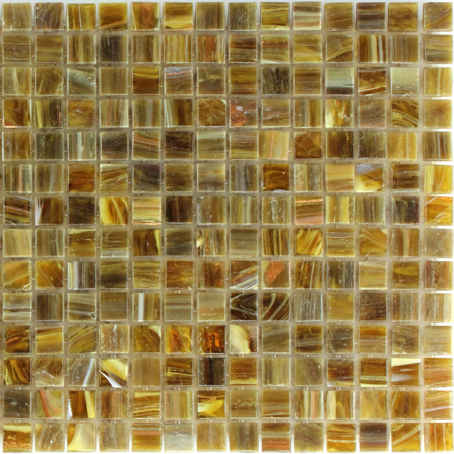 Trend-Vi Mosaik Fliser Glas Brillante 282 20x20x4mm