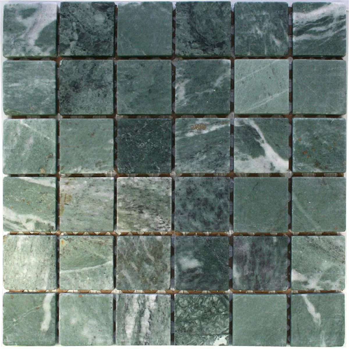 Prøve Mosaik Fliser Marmor 48x48x8mm Verde