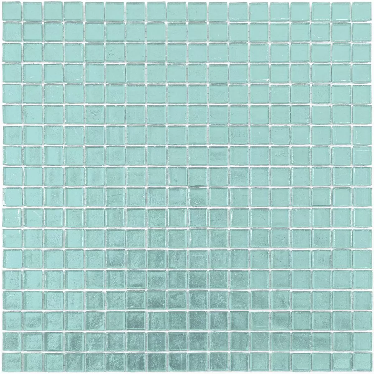 Prøve Glasmosaik Fliser Anastasia Havblå