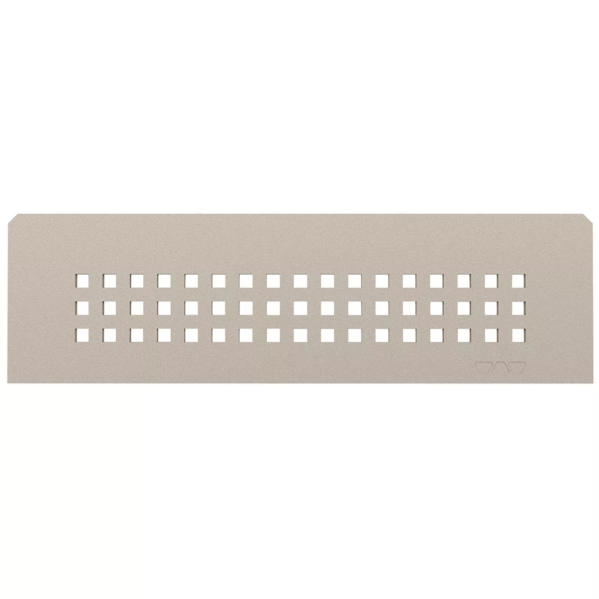 Nichevæghylde Schlüter rektangulær 30x8,7cm firkantet creme