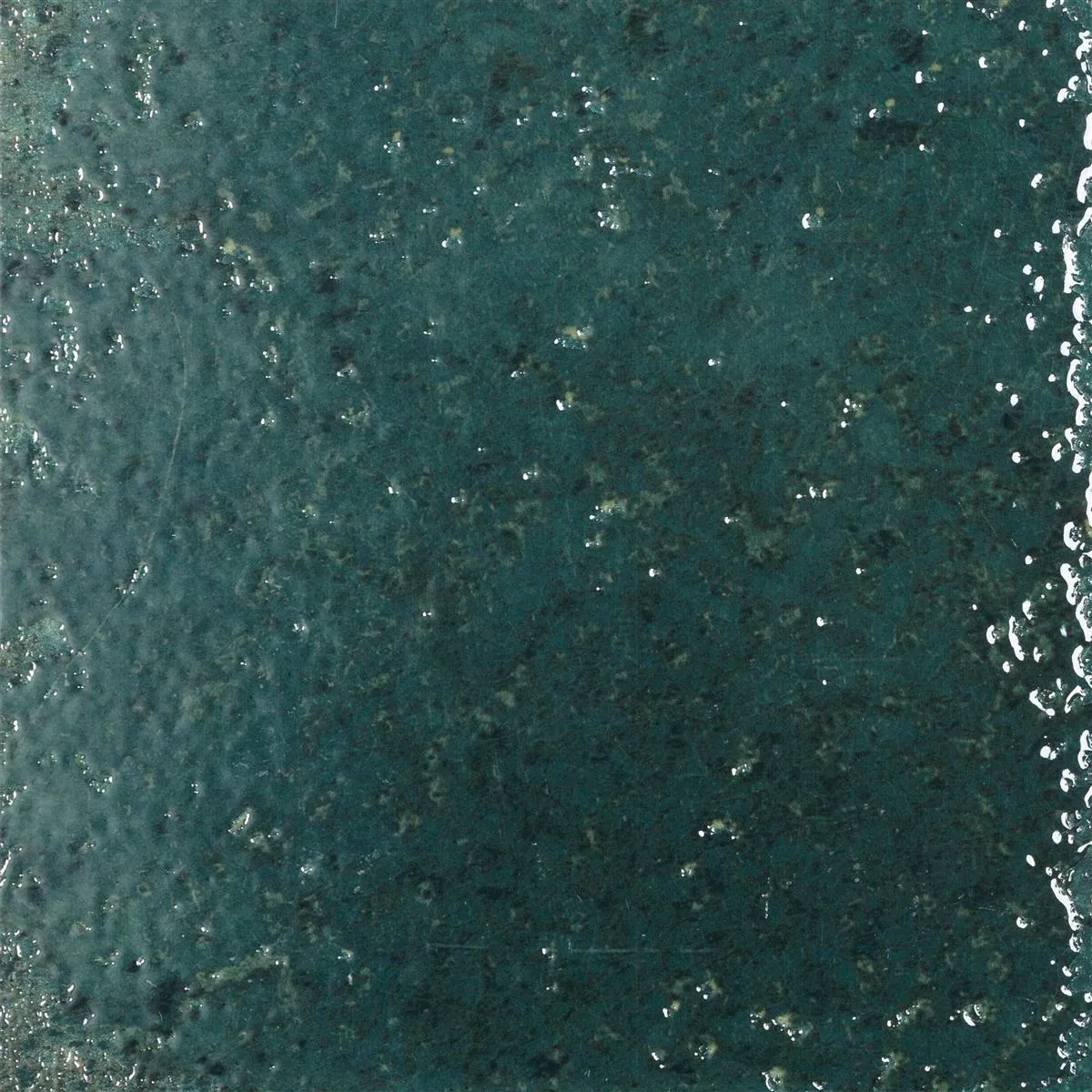 Prøve Vægfliser Lara Strålende Bølgepap 15x15cm Grøn